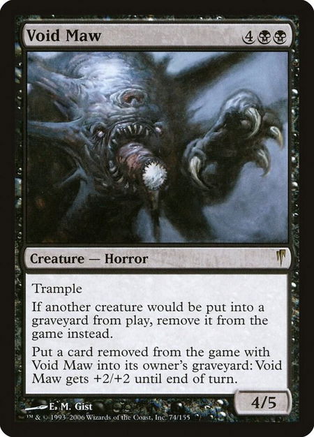 Void Maw - Coldsnap Magic: The Gathering trading card