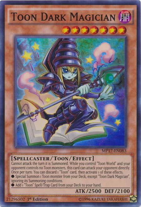 Toon Dark Magician - 2017 Mega-Tins Mega Pack YuGiOh trading card