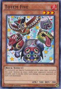 Totem Five - 2017 Mega-Tins Mega Pack (MP17) #MP17-EN088 - Common / Short Print YuGiOh Trading Card