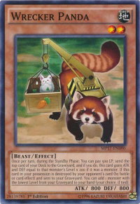 Wrecker Panda - 2017 Mega-Tins Mega Pack (MP17) #MP17-EN090 - Common / Short Print YuGiOh Trading Card
