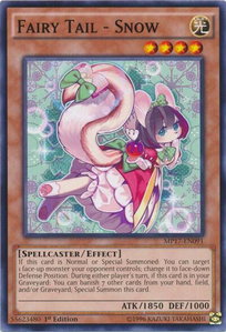Fairy Tail - Snow - 2017 Mega-Tins Mega Pack (MP17) #MP17-EN091 - Common / Short Print YuGiOh Trading Card