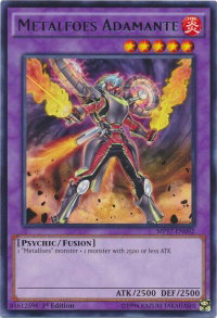 Metalfoes Adamante - 2017 Mega-Tins Mega Pack (MP17) #MP17-EN092 - Rare YuGiOh Trading Card