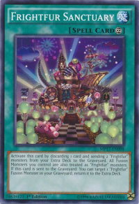 Frightfur Sanctuary - 2017 Mega-Tins Mega Pack (MP17) #MP17-EN098 - Common / Short Print YuGiOh Trading Card