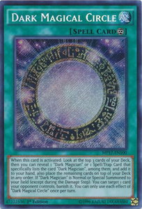 Dark Magical Circle - 2017 Mega-Tins Mega Pack (MP17) #MP17-EN100 - Secret Rare YuGiOh Trading Card