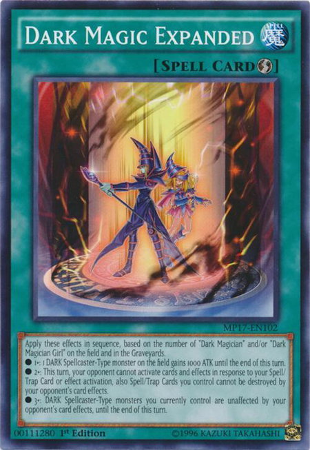 Dark Magic Expanded - 2017 Mega-Tins Mega Pack YuGiOh trading card
