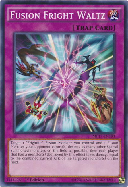 Fusion Fright Waltz - 2017 Mega-Tins Mega Pack YuGiOh trading card