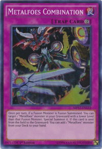 Metalfoes Combination - 2017 Mega-Tins Mega Pack (MP17) #MP17-EN112 - Super Rare YuGiOh Trading Card