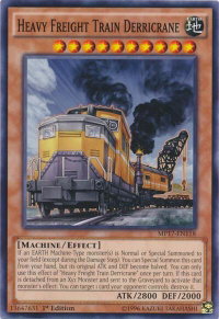 Heavy Freight Train Derricrane - 2017 Mega-Tins Mega Pack (MP17) #MP17-EN118 - Common / Short Print YuGiOh Trading Card