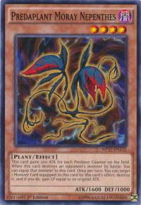 Predaplant Moray Nepenthes - 2017 Mega-Tins Mega Pack (MP17) #MP17-EN132 - Common / Short Print YuGiOh Trading Card