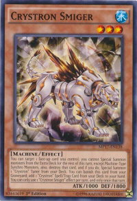 Crystron Smiger - 2017 Mega-Tins Mega Pack (MP17) #MP17-EN138 - Common / Short Print YuGiOh Trading Card