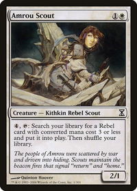 Amrou Scout - Time Spiral (TSP) #1 - Common Magic: The Gathering Trading Card