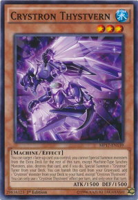 Crystron Thystvern - 2017 Mega-Tins Mega Pack (MP17) #MP17-EN139 - Common / Short Print YuGiOh Trading Card