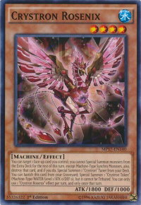 Crystron Rosenix - 2017 Mega-Tins Mega Pack (MP17) #MP17-EN140 - Common / Short Print YuGiOh Trading Card