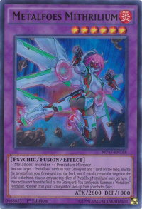 Metalfoes Mithrilium - 2017 Mega-Tins Mega Pack (MP17) #MP17-EN148 - Ultra Rare YuGiOh Trading Card