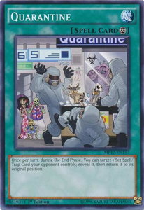 Quarantine - 2017 Mega-Tins Mega Pack (MP17) #MP17-EN157 - Common / Short Print YuGiOh Trading Card
