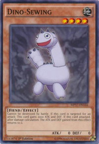 Dino-Sewing - 2017 Mega-Tins Mega Pack (MP17) #MP17-EN166 - Common / Short Print YuGiOh Trading Card