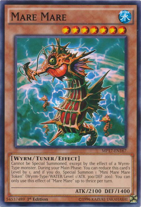 Mare Mare - 2017 Mega-Tins Mega Pack YuGiOh trading card