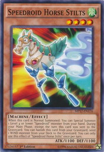 Speedroid Horse Stilts - 2017 Mega-Tins Mega Pack (MP17) #MP17-EN176 - Common / Short Print YuGiOh Trading Card