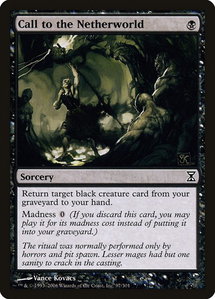 Call to the Netherworld - Time Spiral (TSP) #97 - Common Magic: The Gathering Trading Card