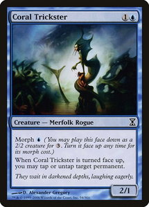 Coral Trickster - Time Spiral (TSP) #54 - Common Magic: The Gathering Trading Card