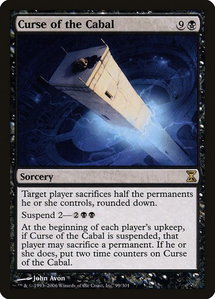 Curse of the Cabal - Time Spiral (TSP) #99 - Rare Magic: The Gathering Trading Card