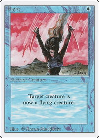 Flight - Revised Edition (3ED) #59 - Common Magic: The Gathering Trading Card