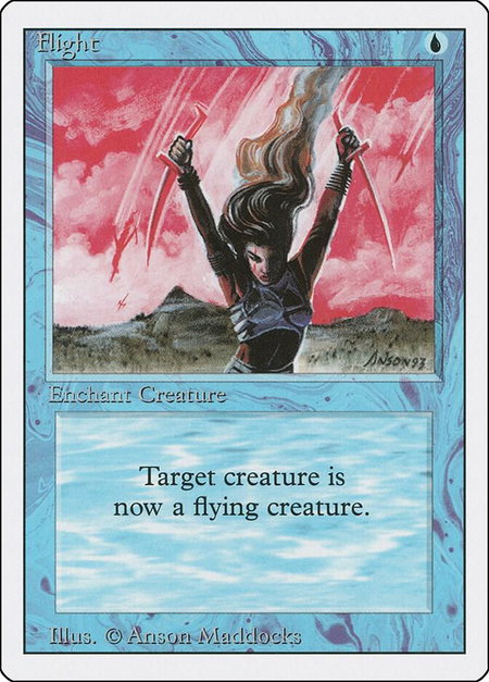 Flight - Revised Edition Magic: The Gathering trading card
