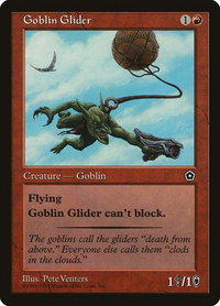 Goblin Glider - Portal Second Age (P02) #98 - Common Magic: The Gathering Trading Card