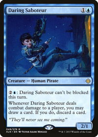 Daring Saboteur - Ixalan (XLN) #49 - Rare Magic: The Gathering Trading Card