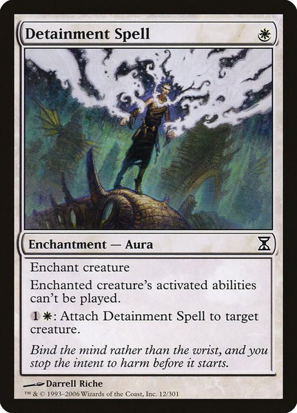 Detainment Spell - Time Spiral Magic: The Gathering trading card