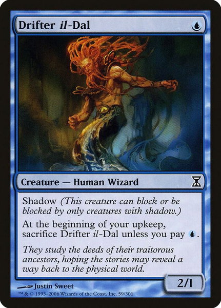Drifter il-Dal - Time Spiral Magic: The Gathering trading card