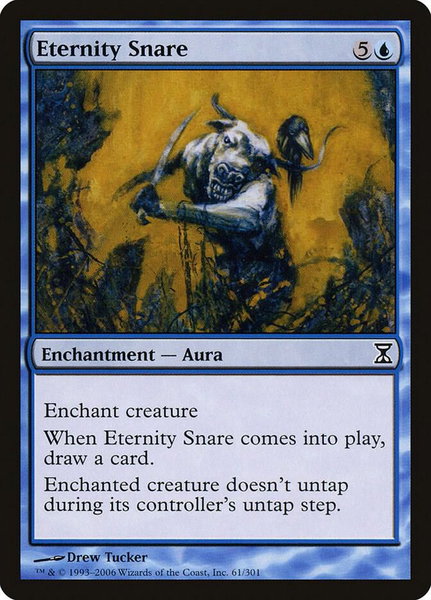 Eternity Snare - Time Spiral Magic: The Gathering trading card