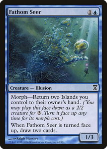Fathom Seer - Time Spiral (TSP) #62 - Common Magic: The Gathering Trading Card