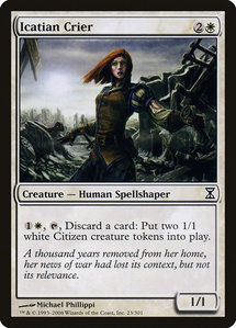 Icatian Crier - Time Spiral (TSP) #23 - Common Magic: The Gathering Trading Card