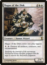 Magus of the Disk - Time Spiral (TSP) #27 - Rare Magic: The Gathering Trading Card