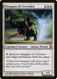 Mangara of Corondor - Time Spiral (TSP) #28 - Rare Magic: The Gathering Trading Card