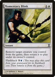 Momentary Blink - Time Spiral (TSP) #29 - Common Magic: The Gathering Trading Card