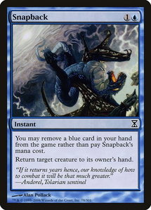 Snapback - Time Spiral (TSP) #78 - Common Magic: The Gathering Trading Card