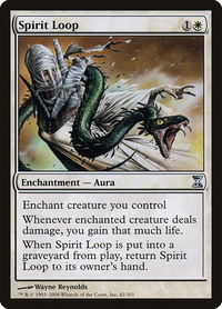 Spirit Loop - Time Spiral (TSP) #42 - Uncommon Magic: The Gathering Trading Card