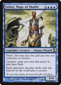 Teferi, Mage of Zhalfir - Time Spiral (TSP) #83 - Rare Magic: The Gathering Trading Card