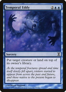 Temporal Eddy - Time Spiral (TSP) #85 - Common Magic: The Gathering Trading Card