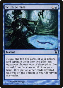 Truth or Tale - Time Spiral (TSP) #89 - Uncommon Magic: The Gathering Trading Card
