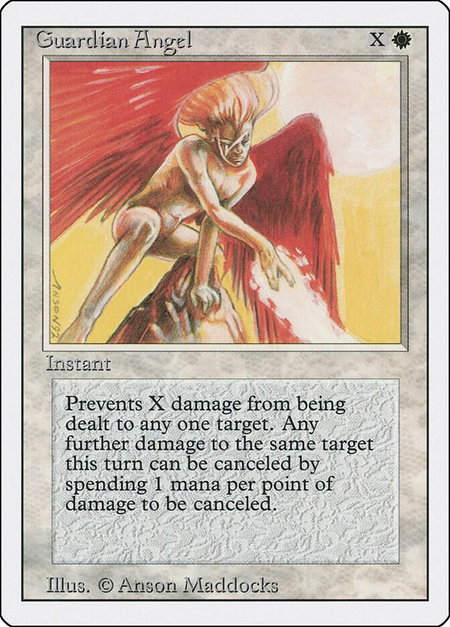 Guardian Angel - Revised Edition Magic: The Gathering trading card