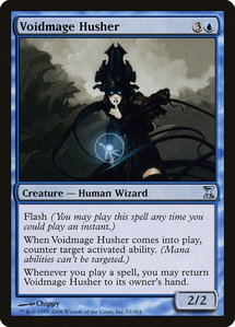 Voidmage Husher - Time Spiral (TSP) #92 - Uncommon Magic: The Gathering Trading Card