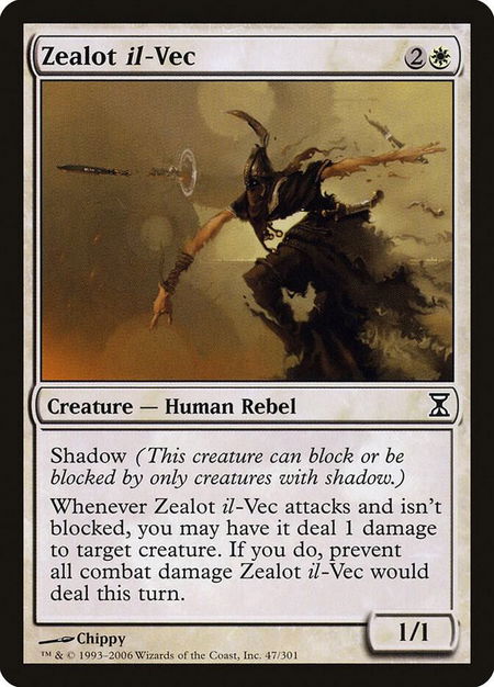 Zealot il-Vec - Time Spiral Magic: The Gathering trading card