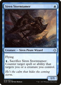 Siren Stormtamer - Ixalan (XLN) #79 - Uncommon Magic: The Gathering Trading Card
