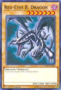 Red-Eyes B. Dragon - Legendary Duelists (LEDU) #LEDU-EN000 - Common / Short Print YuGiOh Trading Card