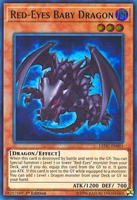 Red-Eyes Baby Dragon - Legendary Duelists (LEDU) #LEDU-EN001 - Ultra Rare YuGiOh Trading Card