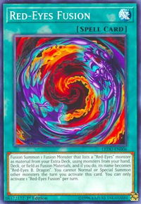 Red-Eyes Fusion - Legendary Duelists (LEDU) #LEDU-EN006 - Common / Short Print YuGiOh Trading Card