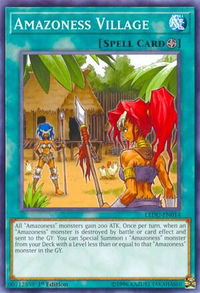 Amazoness Village - Legendary Duelists (LEDU) #LEDU-EN014 - Common / Short Print YuGiOh Trading Card